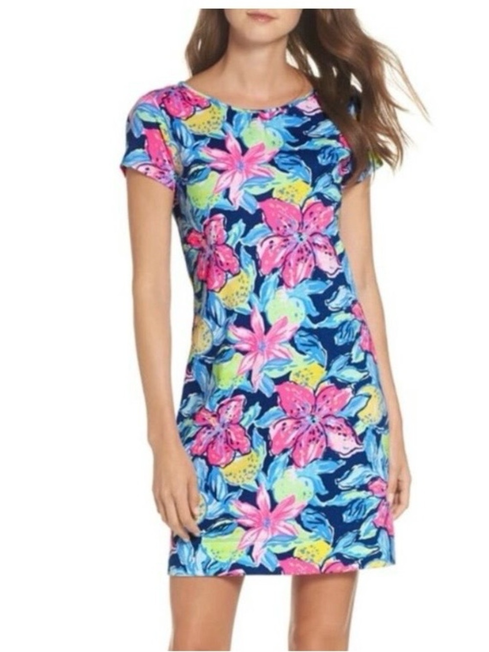 Lilly Pulitzer Marlowe Short Sleeve Nauti Capri Soleil Print